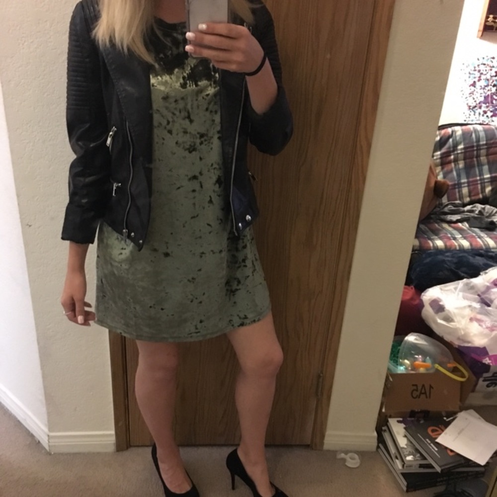 Velvet Shift Dress